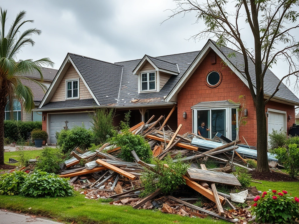 Storm Natural Disaster Damage